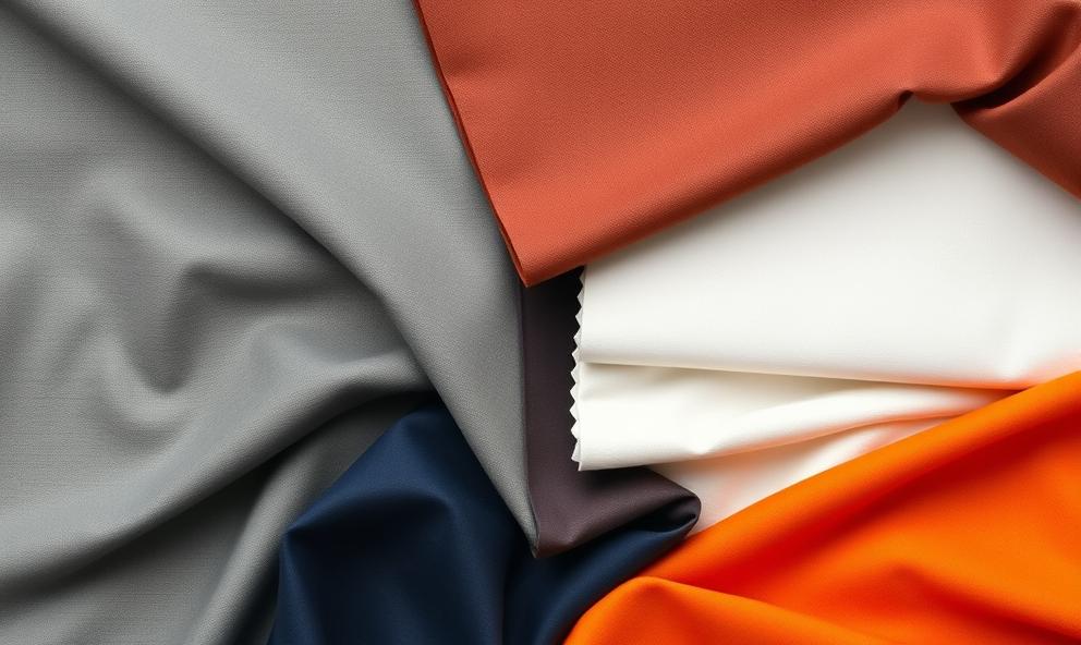 Premium fabric swatches selection